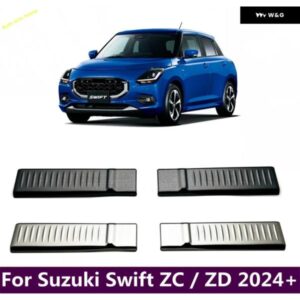 スズキ リアバンパー プロテクター プレートフェンダーカバー ガード外面 トリム スイフト ZC/ZD 2024 2025 アクセサリー