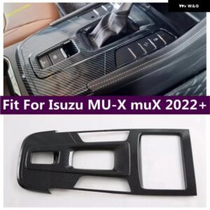 ギア シフト ボックス 装飾 パネル カバー トリム インテリア センター コンソール サイドストリップ車いすゞ MU-X MUX 2022 2023