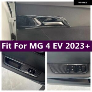 インテリア ウィンドウ スイッチ パネル インナー ドアハンドル ボウルカバー トリム MG 4 EV 2023 2024 装飾 フレーム