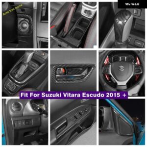スズキ ピラー A スピーカー エア AC ライト コントロール パネル カバー トリム VITARA エスクード 2015 - 2022 カーボ
