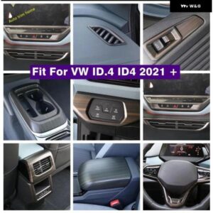 ステアリングホイール /ウィンドウリフト ボタン / エアベント ACコンセント/ウォーターカップ ホルダー カバー トリム VW ID.4 ID4 2021 -