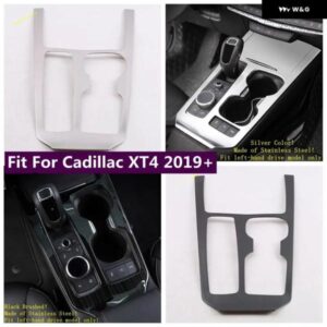 中央 制御 ギア シフト 装飾 フレーム ウォーターカップ ホルダー パネル カバー トリム キャデラック XT4 2019-2022 カーアクセサリー