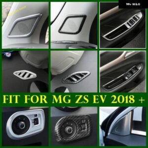 ウィンドウリフト ボタン / ヘッドライト ランプ / ピラー A スピーカー / エアコン 吹き出し口 AC ベントカバー トリム MG ZS EV 2018 - 2023