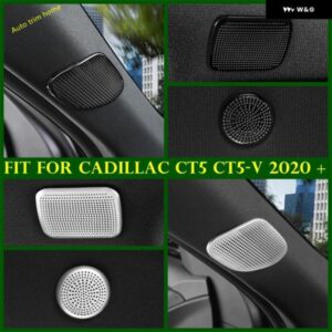 ピラー ツイーターポストルーフ ステレオ スピーカー スピーカー ホーンフードカバー トリム キャデラック CT5 CT5-V 2020 - 2022 カーアクセサリー