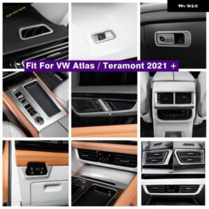 ドアハンドル ボウルウィンドウリフト ボタン ヘッドライト ランプ 空調 ベントACコンセントカバー トリム VWアトラス/テラモント2021 2022