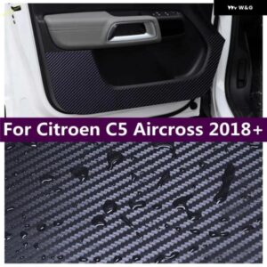 ドア抗キック パッド ステッカー ドアサイドエッジカバー トリム マット シトロエン C5 AIRCROSS 2018-2024 カーアクセサリー