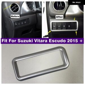 スズキ ヘッド フォグライト ランプ スイッチ ボタン 制御 装飾 フレーム カバー トリム VITARA エスクード 2015-2022 カーア