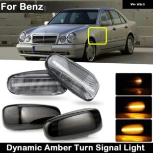 LED サイド マーカー ランプ ダイナミック アンバー ウィンカー ライト ベンツ W124 W163 W210 W202 W140 W638 W208 W414 W670 W901 R129 R170 R171