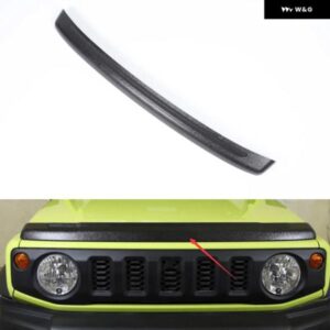 スズキ ジムニー 2019 アップフロントフードカバー 砂岩シールドストリップ スタイリング ABS 自動モールド