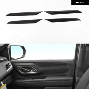 ドア パネル 装飾 ストリップ トリム ABS ステッカー サバーバン 2020+ タホ 2021+ オート 4個