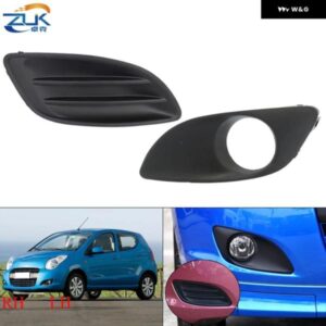 スズキ フロントバンパー フォグライト カバー ランプフード フォグライト ガーニッシュ アルト 40148 車 外装 部品