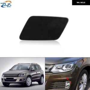 ヘッドライト ウォッシャーノズル カバー 未塗装 VW ティグアン 2012-15 ウォッシャージェットスプレーキャップ 5N0955109A 5N0955110A