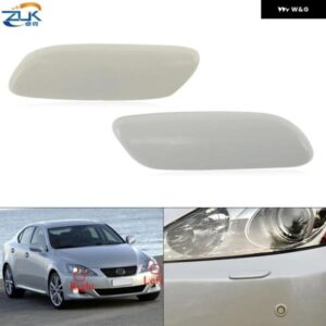 ヘッドランプ ウォッシャーノズル カバー ヘッドライト ウォータースプレージェットキャップLEXUS IS250 IS300 IS350 2005 2006 2007 2008 なし塗装