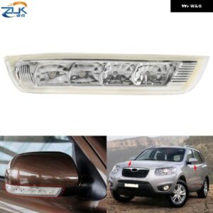 バックミラー LED ウィンカーライトリピーターランプサンタフェファンタフェベラクルス IX55 2007-2012 ウインカー インジケーター フラッシャー