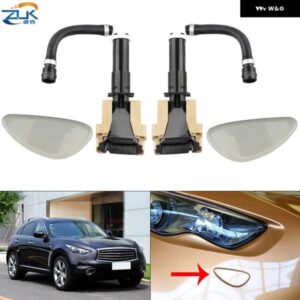 インフィニティ 2014 2015 QX70 2008-2013 FX35 FX37 FX50 フロント ヘッドライト ウォータースプレージェット アクチュエーター とキャップカバー 蓋