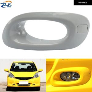 フロントバンパー フォグランプ フォグランプ カバー HONDA JAZZ 2012 2013 2014 GE6 GE8 フォグライト フォグランプ フードガーニッシュ 無し 塗装済み