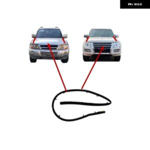 1個 フードゴムシール パジェロ V90 MR523297 2000-2022 ボンネット ウェザーストリップ モンテロ V60 サイドゴム将軍 V70