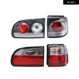 4点キット フルセット テールライト L400 ハザード灯 デリカバン テールランプ 電球 付き リア PD8W ハザード灯 PE8W