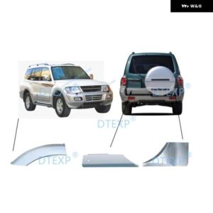 1個 テールドアボード パジェロ V73 MN117244XA リアスペアタイヤカバー モンテロ 2000-2006 V75 ドアカバー 右将軍