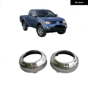 1ペア 2個 フォグランプ カバー L200 2006-2008 KA 2 ドア フロントランプカバー トリトン 6400A966 パジェロ ではありません同じではありません