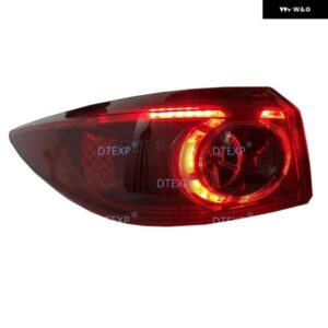 1ピース LED テールライト MAZDA3 サルーン専用 2013-2019 バルブ 無 リアランプ アクセラ パーキング ウインカーインナーアウト