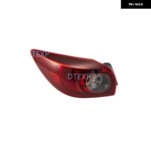 1ピース 外側ハロゲン テールライト MAZDA3 ハッチバック 2014-2016 バルブ 無 リアランプ アクセラ パーキング ウインカーランプ