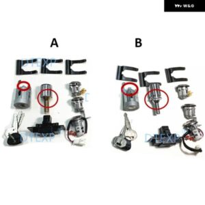 A B 点火 スペアタイヤドアロック パジェロ V20 1989-1999 シリンダー キー モンテロ V30 グローブ ボックス ロック 4G54 MR259111