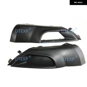 1ピース フロントバンパー コーナーシールドアウトランダー EX 2007-2009 バンパー カバー エアトレックバンパー 換気フロントバンパー ネットダウン