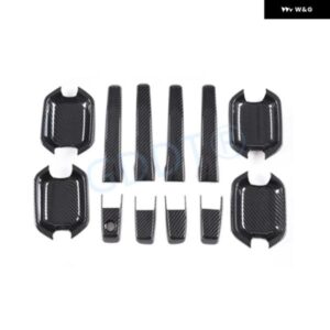 4 8 12個 ドアアウトサイドハンドル パジェロ V70 V90 V80 V60 クローム モンテロ V97 V73 V87 ドアボウルカーボン ステッカー