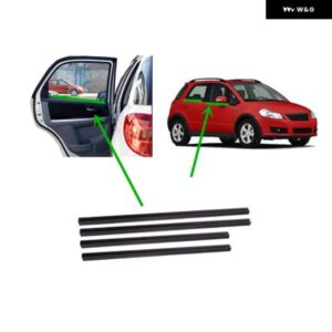スズキ 4個 内窓ガラスゴム SX4 ハッチバック 83861-56K00-000 内側ウェザーストリップモールディング SX4