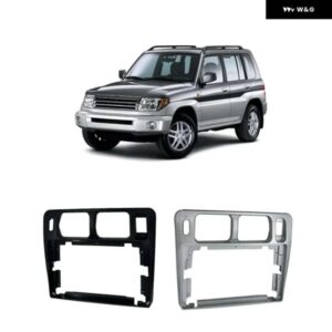 1個 9インチ DVD フレーム カバー パジェロ PININ 1999-2006 H6 H70 スクリーンサポート モンテロ IO ナビゲーション パネル RHD LHD SHOGUN