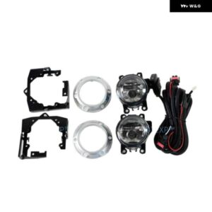 8ピース フォグランプ セット アウトランダー CW 2007-2010 フォグランプ エアトレック ランプ カバー サポート スイッチ ワイヤー MN142091 6321A043