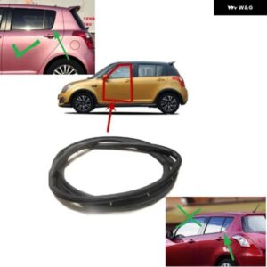 スズキ 1個 ドアゴムシール スイフト 5 ドア 2006-2009 古いポストストリップボディゴムインナーウェザーストリップチェック 3RD ガ