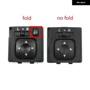 1個 電子サイドバックミラー コントロール スイッチ パジェロ 折り目なし MR951187 ASX アウトランダーランサー MR417977