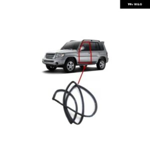 1個 5 ドアドアゴムシール パジェロ ピニン H60 H70 MR351386 ドア開口部ポスト モンテロ ミニアウトゴム将軍 IO