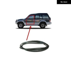1ピース 専用 5 ドアドアゴムシール パジェロ V30 V20 V40 MR120675 ドアポストストリップ モンテロ 1989-1999 V10 クリップ付き