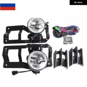 フォグランプ キット パジェロ スポーツ K80 K90 2000-2006 フォグライトセット モンテロ スポーツ フロントランプ ホルダー フリー バルブ NATIVA MR496369