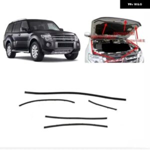 5個 ディーゼルフードゴムシール パジェロ 4TH 5902A016 V90 ボンネット ストリップ モンテロ ウェザーストリップショーグン V80 2007-2020