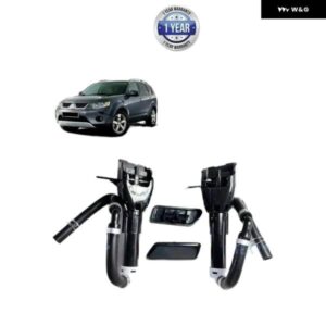 4個 キット 2007-2009 ヘッドライト スプレー ノズル アウトランダー EX ヘッドランプ ウォッシャー エアトレック ヘッドライト チューブ 付き 8264A053