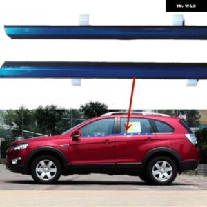 4個 キット クローム ウェザー ストリップ CAPTIVA 2007-2018 ガラス シール ラバーセット 1 車外レイン ストップ