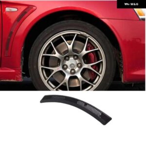 ワイドボディフェンダーガーニッシュ ランサーエボ10 7407A121XA サイドデコレーションカバー ランサーエボ エアイン トリム ストリップ LとR 2個