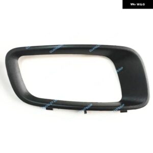 1 2個 フロントライトカバー パジェロ V70 MR388019 クロームブラック フォグランプ カバー モンテロ 2001-2003 ショーグン V60