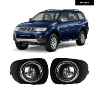 Eマーク フォグランプセット パジェロ スポーツ 2007-2012 KH00 フロントライト モンテロ スポーツ バルブ ワイヤー スイッチ 付 6400B641