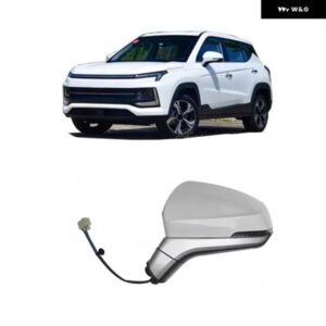 1個 ホワイトバックミラー 6 ワイヤー JAC JS4 ロー バージョン 熱なし カメラ リバース パーキング ミラー 左右 8210200U3400