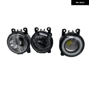 1個 ハロゲン フォグライト アウトランダーアングルアイ LED フロントランプ パジェロ V90 クリアランスライトランサー GT 2 LED ASX GA