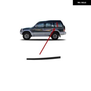 1ピース 5 ドア 1989-1999 リアサイドガラス窓ゴム パジェロ MB696541 シーリングゴム モンテロ 垂直 プロテクター
