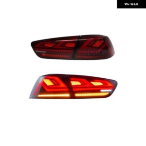 4個 LED ストップランプ ランサー CX CY CZ 8330A108 2007-2020 リアライトテールフォルティスハザードマーカーダイナミックハートランプ EVO