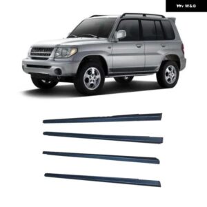 4ピース アウト ガラス ラバー パジェロ ミニ H60 MR351775 ウェザー ストリップ モンテロ ピニン MR365451 モールディング ショーグン H70