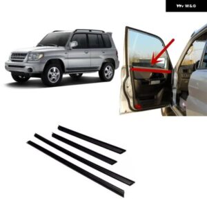 4枚入り インナーガラスゴム パジェロ ミニ H70 H60 窓ガラス ウェザーストリップ モンテロ ピニンガラス ラミネートゴム MR335833