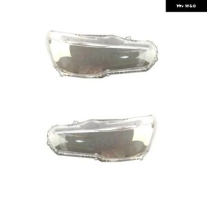 2個 バルブ 無専用 キセノン ヘッドライト アクリルカバー ランサー EX GT HID ヘッドライト ガラス FORTIS EVO CX CY CZ 有機ガラス
